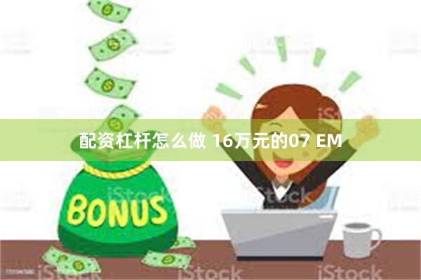 配资杠杆怎么做 16万元的07 EM