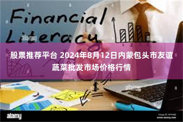 股票推荐平台 2024年8月12日内蒙包头市友谊蔬菜批发市场价格行情