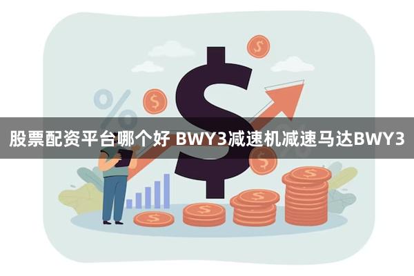 股票配资平台哪个好 BWY3减速机减速马达BWY3