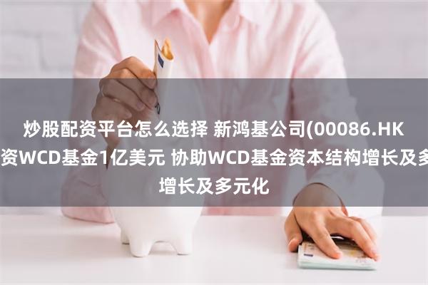 炒股配资平台怎么选择 新鸿基公司(00086.HK)拟投资WCD基金1亿美元 协助WCD基金资本结构增长及多元化