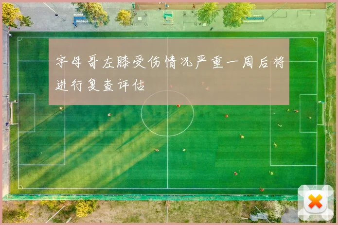 字母哥左膝受伤情况严重一周后将进行复查评估