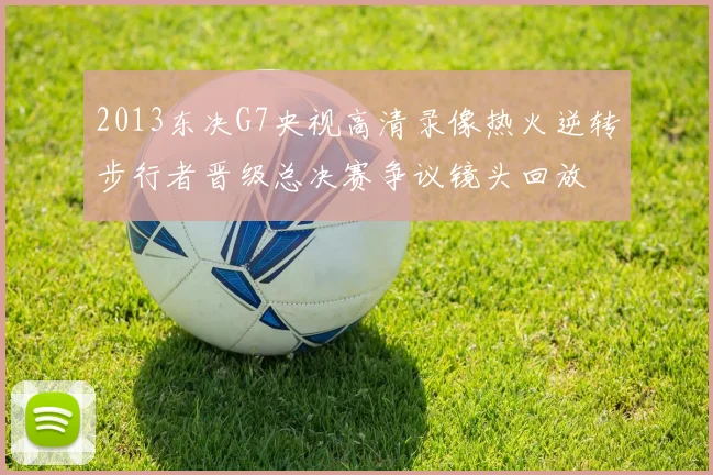 2013东决G7央视高清录像热火逆转步行者晋级总决赛争议镜头回放